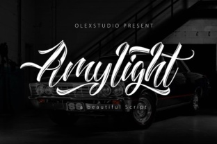 Amylight: A Script Font for Editorial Design and Branding