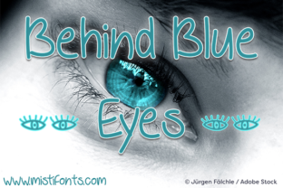 Behind Blue Eyes: A Script Handwritten Font for Editorial Design