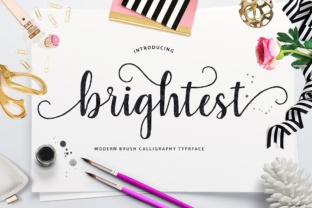 Brightest: The Script Handwritten Font That Elevates Your Brand