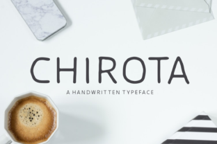 Chirota: The Playful Script Font for Eye-Catching Digital Content