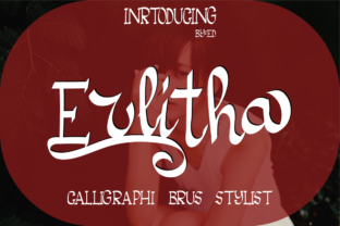 Erlitha: A Script Handwritten Font for Editorial Design