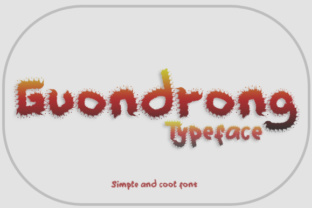 Guondrong: A Unique Decorative Font for Creative Projects