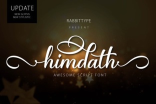Himdath: The Handwritten Font That Elevates Your Brand
