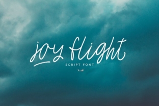 Joy Flight: A Script Handwritten Font That Elevates Your Brand