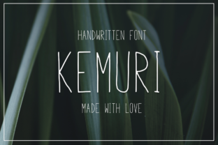 Kemuri: A Delicate Sans Serif for Editorial Elegance