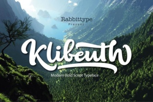 Klibeuth: A Script Font That Breathes Life Into Handmade Creations