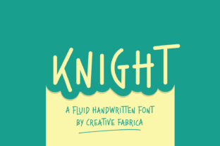 Knight: A Bold Script Font for Editorial Design and Branding