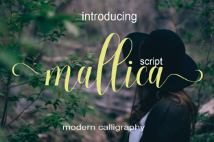 Mallica: A Script Handwritten Font for Creative Branding