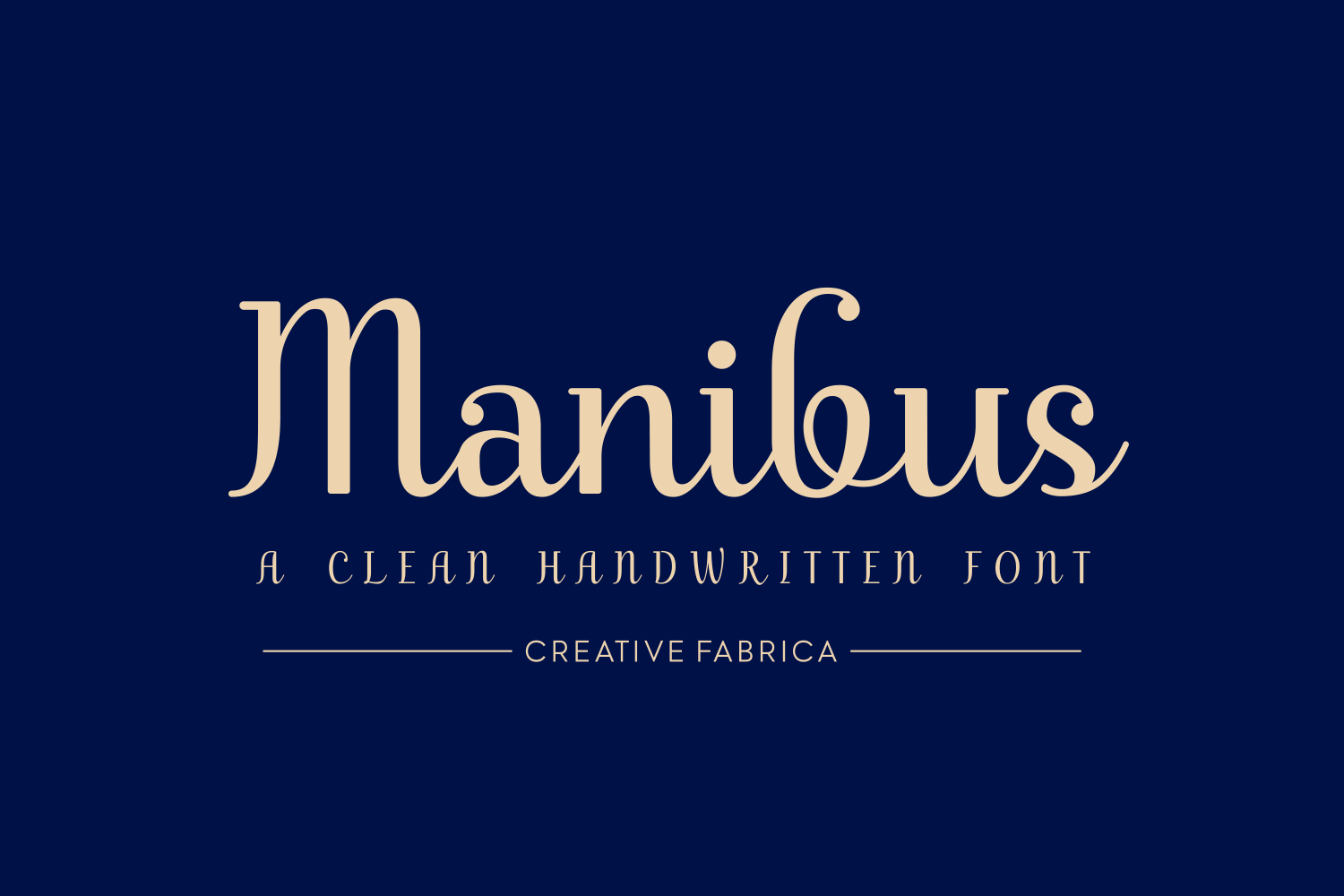 Manibus: The Elegant Font That Elevates Your Brand