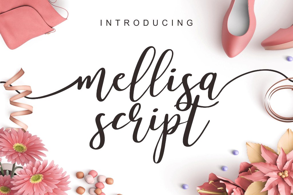 Mellisa: A Script Handwritten Font with Swashy Charm