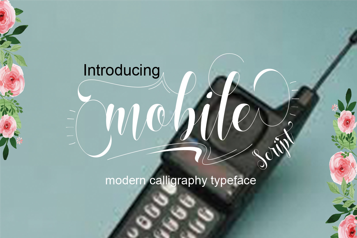Mobile: A Font for Modern Editorial Design