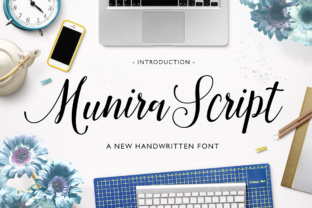 Munira Script: A Font That Elevates Your Brand’s Visual Identity