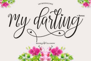 My Darling: A Script Font for Creative Campaigns