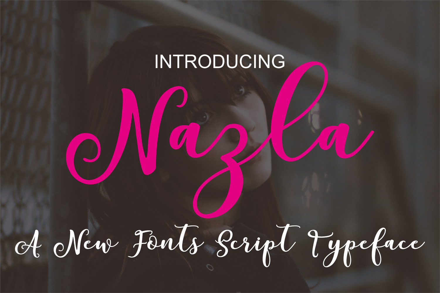 Nazla: A Script Font for Modern Branding and Campaign Design