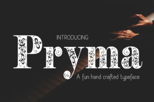 Pryma: A Decorative Font That Elevates Brand Identity