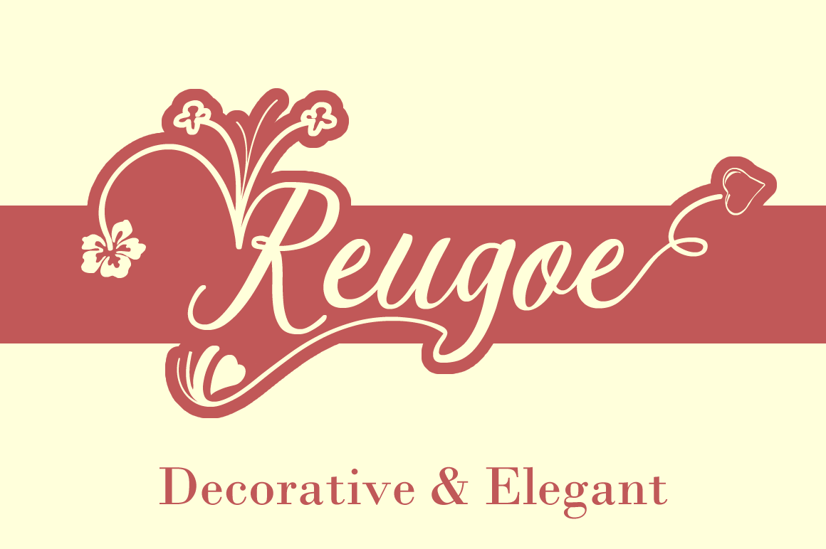 Reugoe Script: A Beautiful Script Font for Handmade Creators