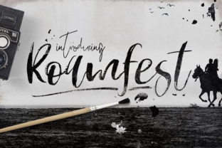 Roamfest: A Script Handwritten Font for Branding That Speaks Volumes