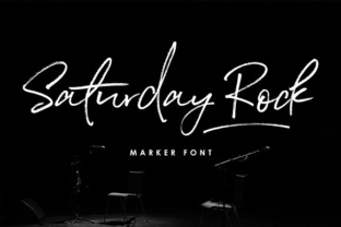 Saturday Rock: A Script Handwritten Font for Dynamic Web Design