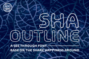 SHA Outline: A Versatile Sans Serif Font for Modern Digital Campaigns