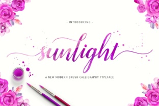 Sunlight: A Script Handwritten Font for Creative Branding