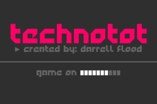 Technotot: A Font for Modern Editorial Design